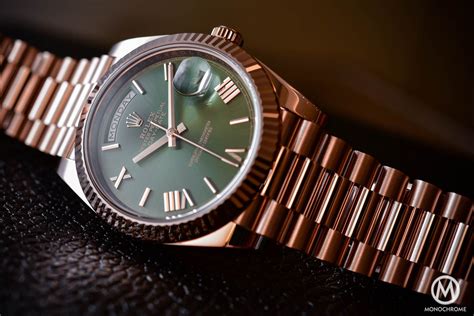 rolex day-date 60th anniversary edition green dial|Rolex Day-Date 40 228238.